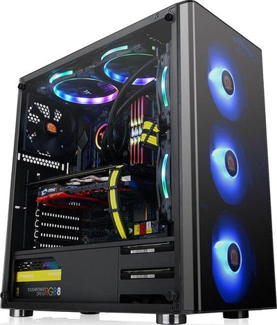 Kasë Thermaltake V200 TG RGB Edition, Midi Tower