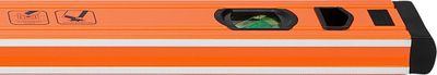 Nivel alumini Neo Tools S 300 71-137, 180 cm, 3 flluska, portokalli
