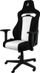 Karrige gaming Nitro Concepts E250, pëlhurë, 2D, e zezë e bardhë
