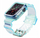 Силиконски ремен за Apple Watch Series 2 3 38mm Strap Light Set, TPU, заштитна маска, сина