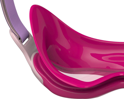 Syze noti për fëmijë Speedo Kids Biofuse Mask, 2–6 vjeç, lente të tejdukshme, rozë