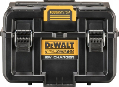 Kuti veglash Dewalt Toughsystem 2.0 DWST83471-QW, karikues baterish 18V XR FlexVolt 2x4A, porta USB, e zezë
