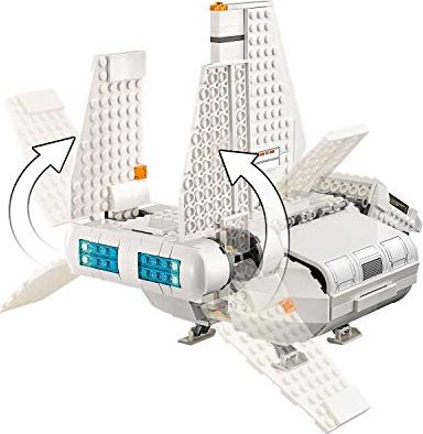 Set lodrash LEGO Star Wars 75221 Imperial Landing Craft, anije kozmike, 9+ vjeç, e bardhë