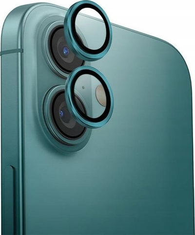 Mbrojtës kamere Uniq Optix Aluminum për iPhone 16 6.1\", për iPhone 16 Plus 6.7\", ngjyrë argjendt