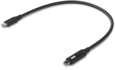 Kабел USB Ubiquiti UACC Cable USB 100W 0.3M BK, USB C, 100W, црно сиво