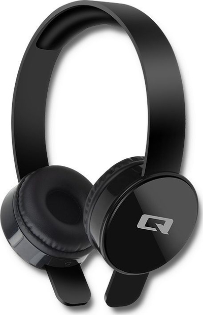 Kufje me mikrofon Qoltec 50817, over ear, stereo, të zeza