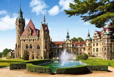 Enigmë Castorland Moszna Castle-Poland, 1500 elemente