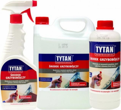Solucion kundër mykut Tytan, për myk, alga dhe kërpudha, 5L