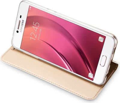 Маска за телефон Dux Ducis Skin Pro Nokia 2, со капак, златна боја