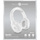 Kufje Cellularline Music Sound Basic BTHEADBBASICMSW, wireless, të bardha