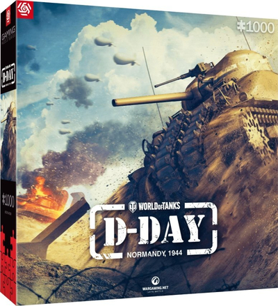 Puzzle Good Loot World of Tanks D Day, 1000 copa, shumëngjyrëshe