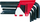 Çelësa L Teng Tools Set 1479MMR, 9 copë