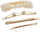 Set orë dore & kapëse për flokë Anne Klein AK / 3642GBST