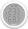 Senzor temperature dhe lagështie IMOU, Zigbee, jetëgjatësi baterie mbi 1 vit, i bardhë