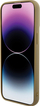 Kapak telefoni Guess Square Mirror për iPhone 15 Pro Max, plastike dhe TPU, ngjyrë ari