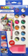 Set kreativ Diamond Dotz Magic Rainbow, mozaik me gurëza, me unikorn, shumëngjyrësh