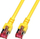 Kabllo rrjeti EFB Elektronik RJ45 Cat.6 S/FTP, 30m, e verdhë