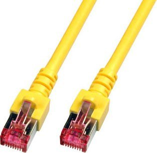 Kabllo rrjeti EFB Elektronik RJ45 Cat.6 S/FTP, 30m, e verdhë