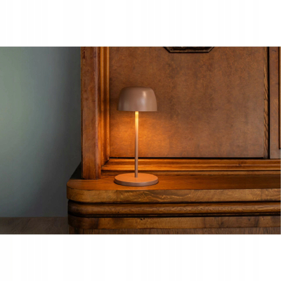 Llambë tavoline Verlo MOD V-LMO-001-T, alumin, toffee