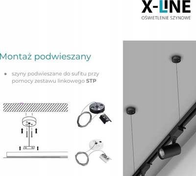 Shinë drite DPM STS001W, 1-fazore, 1 m, e bardhë