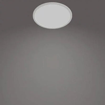Plafonierë Philips SuperSlim LED, 24.5 cm, 4000K, IP44, e bardhë