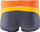 Rroba banjo për burra AquaWave BOXER SHORTS HELDER, madhësia M, gri me portokalli