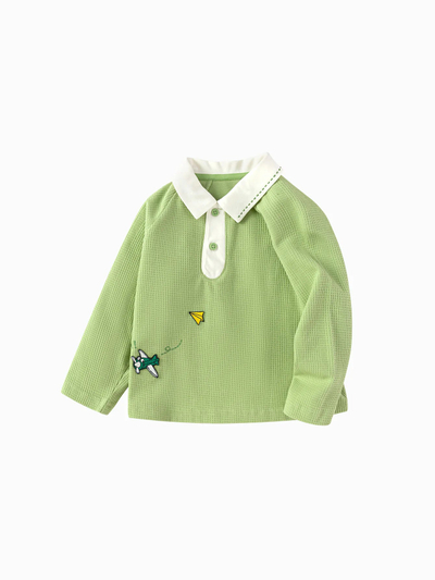 Bluzë Aviator Waffle Polo
