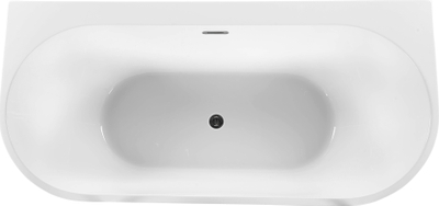 Vaskë HARVEY 170 x 80, akril e bardhë