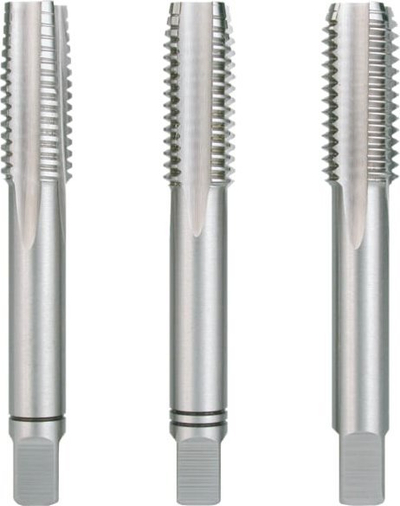 Set çegrifilash RUKO 230220, 3 copë, M22x2.5, çelik shpejtësie, ngjyrë argjendtë
