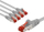 Kabllo rrjeti Goobay CAT 6 S FTP, set me 5 copë, 5 m, gri