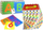 Puzzle shkumë Leantoys, alfabet dhe numra, 36 copë, shumëngjyrëshe