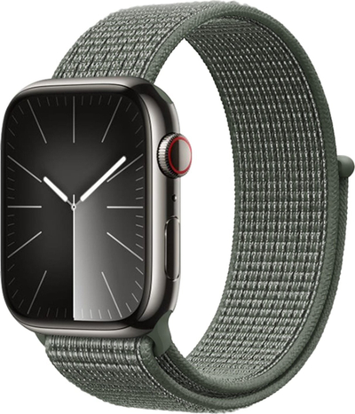 Rrip sportiv Crong najlon për Apple Watch 38/40/41/42 mm, ngjyrë jeshile ushtarake