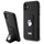 Futrollë telefoni Karl Lagerfeld KLHCN61GSACHPK, iPhone 11 XR 6.1", Gripstand Saffiano, e zezë