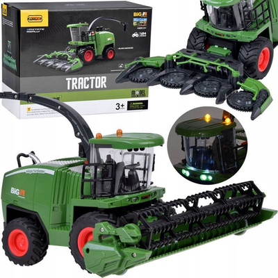 Lodër traktor kombajnë Kunert Big M ZA5216, drita, tinguj, jeshil