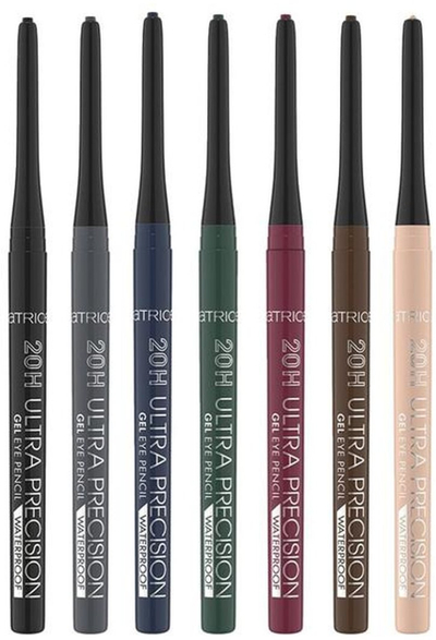 Laps xheli për sy Catrice 20H Ultra Precision, waterproof, Ocean Eyes 090, blu metalik