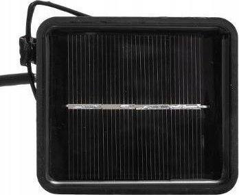 Garlandë diellore LED, 10 LED, 500 cm, e zezë
