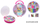 Set për punim bizhuterish Gazelo G196601 54337, kreativ për fëmijë