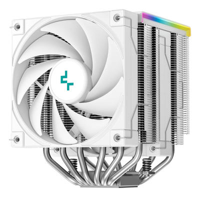Ftohës CPU Deepcool AK620 Digital SE, dual tower, ARGB, i bardhë