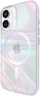 Këllëf telefoni Case-Mate Soap Bubble MagSafe për iPhone 16, mbron nga rëniet deri 3.6m, transparent me shkëlqim shumëngjyrësh