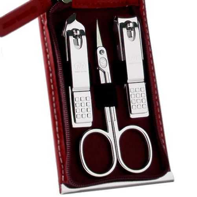 Set për manikyr Three Seven Red