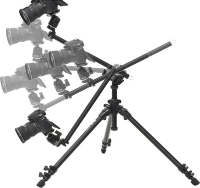 Krah horizontal për tripod Slik Sliding Arm II, rrotullim 360°, metal, ngjyrë e zezë