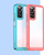 Mbrojtëse telefoni Xiaomi Redmi Note 11 Outer Space, hibride TPU PC, transparente, me kornizë rozë