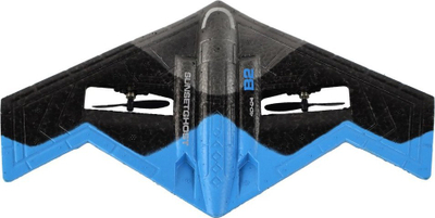 Avion me telekomandë Leantoys Airplane 4D G4, 2.4GHz, me drita LED, blu e zi
