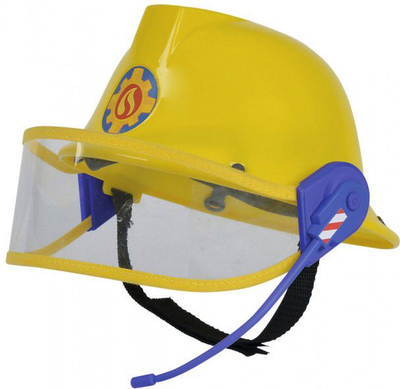 Helmetë Simba Fireman Sam me mikrofon, e verdhë