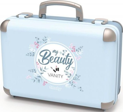 Set kozmetik për kalamaj Smoby Beauty Suitcase 320148, 13 aksesorë, i lehtë për ta marrë me vete, shumëngjyrësh