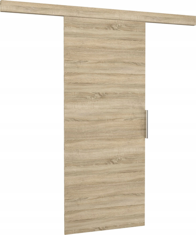 Derë rrëshqitëse ADRK Furniture Pixi 96, 96 x 205 cm, panel druri, dekor lis Sonoma