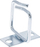 Mbajtëse kabllosh InLine Cable Bracket, metal i galvanizuar, 40x80mm, ngjyrë zinku