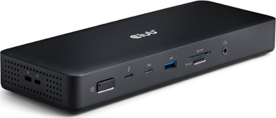 Dok Thunderbolt 4 Club3D 16 në 1, për deri 4 ekrana, 40Gb/s, i zi