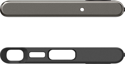Këllëf telefoni Spigen Neo Hybrid për Samsung Galaxy S23 Ultra, mbrojtës plastik TPU, Gunmetal