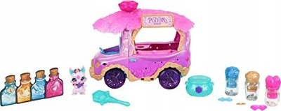 Set loje Moose Magic Mixies Mixlings Magic Potions Truck, kamion magjik me gjëra lojë brenda, për kalamaj 5+, rozë